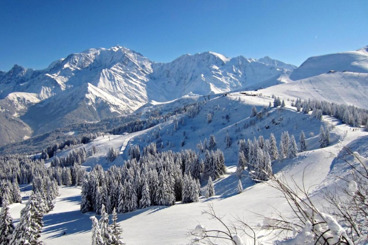 Appartement Agreable A Saint Gervais Les Bains 30 M² Piscine Partagee Екстериор снимка
